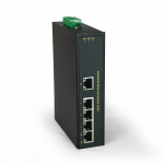 5-Port Fast Ethernet PoE Industrial Switch -40C/75C