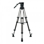 Head and Tripod with Mid-Level Spreader and Case Kit