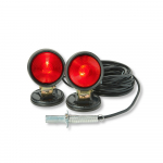 Magnets, HD Towing Lights, 30' Cord, 4 Round Plug