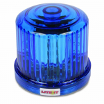 Blue Magnetic LED Beacon, Battery Operated