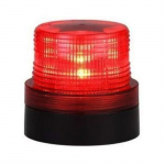 Red Magnetic LED Beacon, Battery Operated