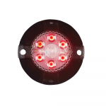 LED Mini Extreme Strobe, Red, 17 Flash Patterns,
