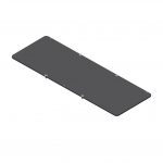 Solid Aluminum Insert Plate for 10"x4" (96S121) Stage