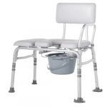Padded Knock Down Transfer Commode Bench