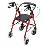 Rollator Alum Jr Burgundy Walkabout Junior,