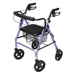 Walkabout Four-Wheel Rollator, Lavender