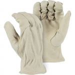 Heavy Duty Sewn Pigskin Drivers Gloves, L