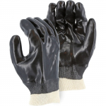 Heavy Duty Smooth Finish PVC Dipped Gloves, L