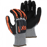 X-15 Sandy Nitrile Coating Glove, M