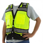 Hi-Viz Heavy Duty Surveyors Vest, L