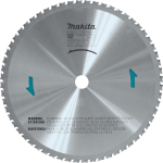 12" 60T Carbide-Tipped Saw Blade Ferrous Metal