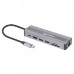 USB-C 7-in-1 Docking Station w/ Power Delivery