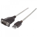USB 1.1 to Serial Converter, 18", Silver
