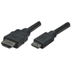 High Speed A V Cable, HDMI to Mini HDMI (M-M), 6ft