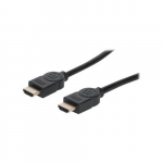 Premium High Speed HDMI Cable with Ethernet, Black, 1m