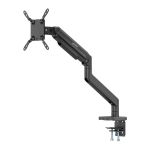 Aluminum Mechanical Spring Single Monitor Desk Mount