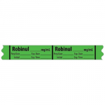 Anticholinergic Agent Label Tape "Robinul _mg/mL"