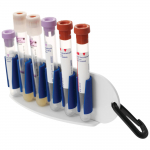 4.25" x 7" x 1.5" Donor Vial Caddy