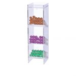 3-Compartment Vertical Tube Organizer