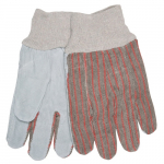 Unlined Economy Split Leather Palm Work Gloves