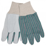 Palm Lined Economy Split Leather Palm Work Gloves, S