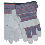 Insulated Split Leather Palm Work Gloves, L