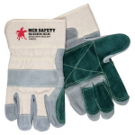 Sidekick Split Double Leather Palm Gloves, L