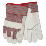 Industry Rubberized Grain Leather Palm Gloves, L