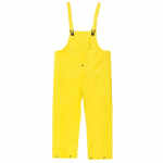 Rainwear Bib Pant With Fly Front, Yellow, 2X-Large