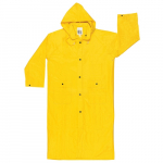 Rainwear Knee Length Coat, .28mm, Yellow, X-Large