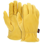 Big Buck Leather Drivers Work Gloves, Large