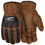 Kevlar Leather Drivers Work Gloves, X-Large