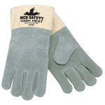 High Heat Leather Welding Work Gloves, X-Large