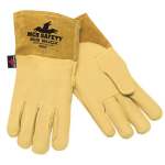 Big Buck Leather Welding Work Gloves, Large