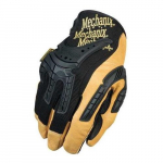 Black Mechanics Gloves, Leather, 2XL