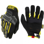Impact-Resistant Gloves, Black/Yellow, Small
