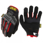 Impact-Resistant Gloves, Black/Red, Small