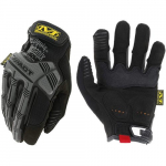 Impact-Resistant Gloves, Black/Grey, Small