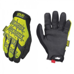High-Visibility Work Gloves, Yellow, Small