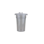Disposable Vacuum 1/2" Disp. Collection Jar w/Cap