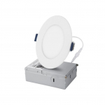 4" Round Jbox Downlight 9W