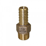 1/2" Light Duty No-Lead Bronze Adapter with Hex