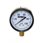 0-100 PSI No-Lead Pressure Gauge 2-1/2" Dial