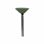 Green Mounted Stone #09 Concave