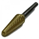 TIN:B1/2 Titanium Nitrite Coated Bur Cone 1/2"