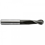 1" Ball Nose End Mill, Extension Type