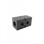 Manifold, 1/2" Inlet x (2) 1/4" Outlet FPT