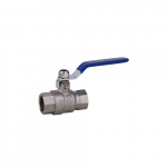 1" FPT Nickel-Plated Brass Ball Valve