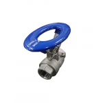 1" FPT Ball Valve with Locking Oval Handle