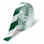 2" White Tape with Green Chevrons, 100'
